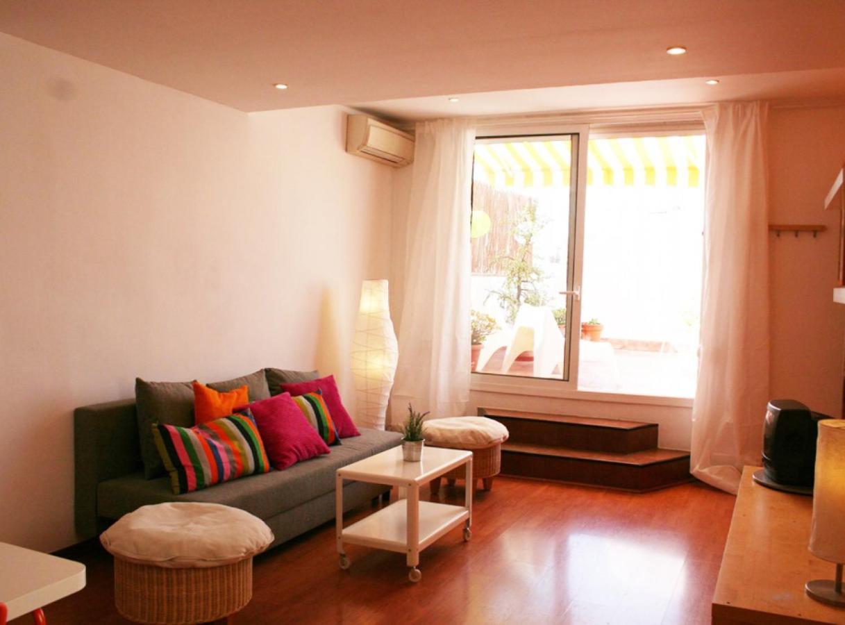 Lovely Apartment With A Terrace Barselona Oda fotoğraf